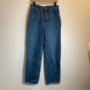 Madewell baggy straight jean 27